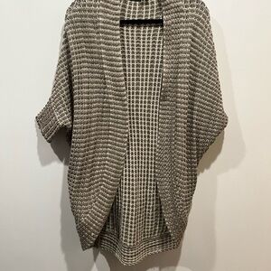 RDI Taupe Knit Women's Poncho